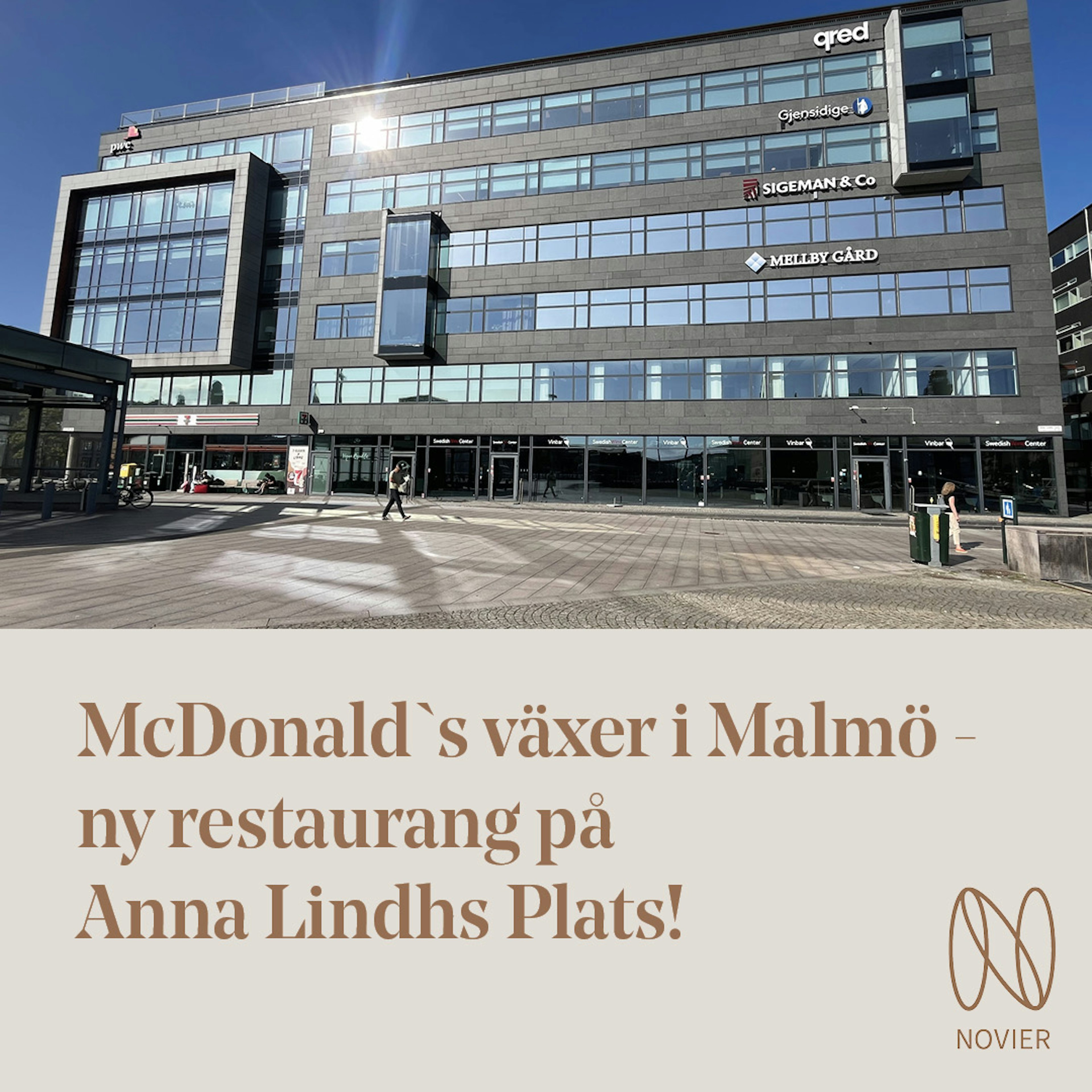 Pressmeddelanden: McDonald`s växer i Malmö - ny restaurang på Anna Lindhs Plats!