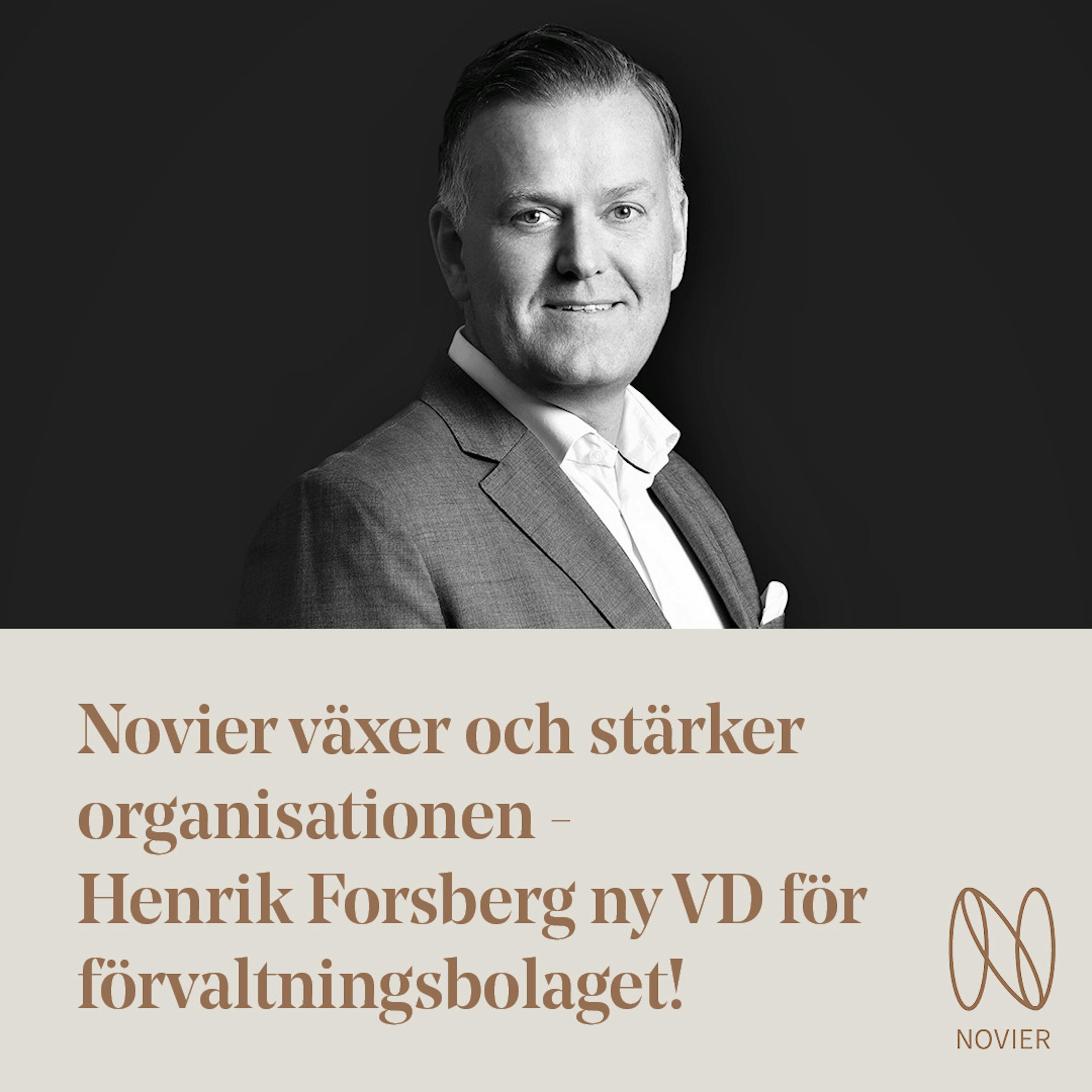 Pressmeddelanden: Novier växer och stärker organisationen!