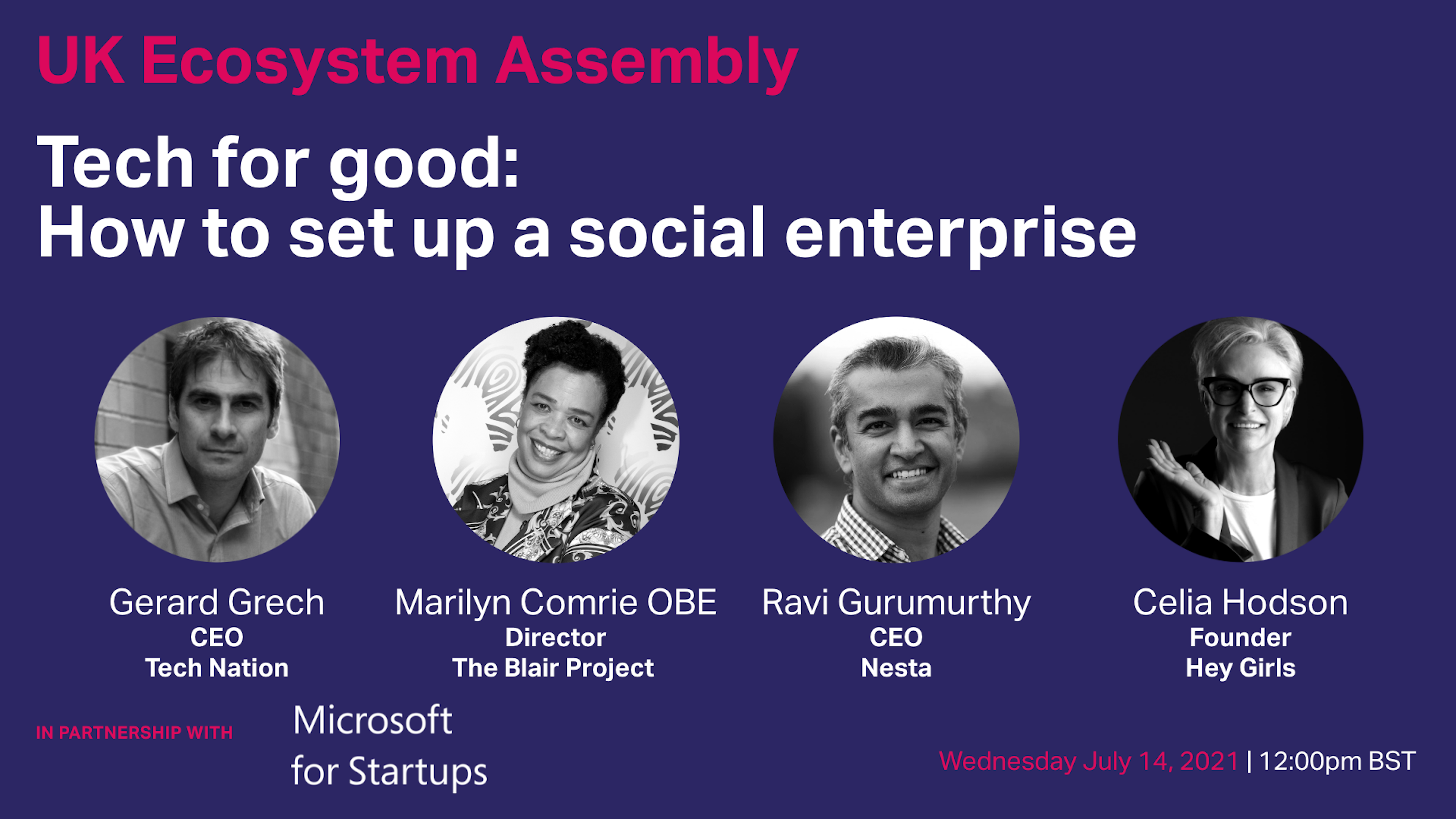 Tech for good: How to set up a social enterprise image