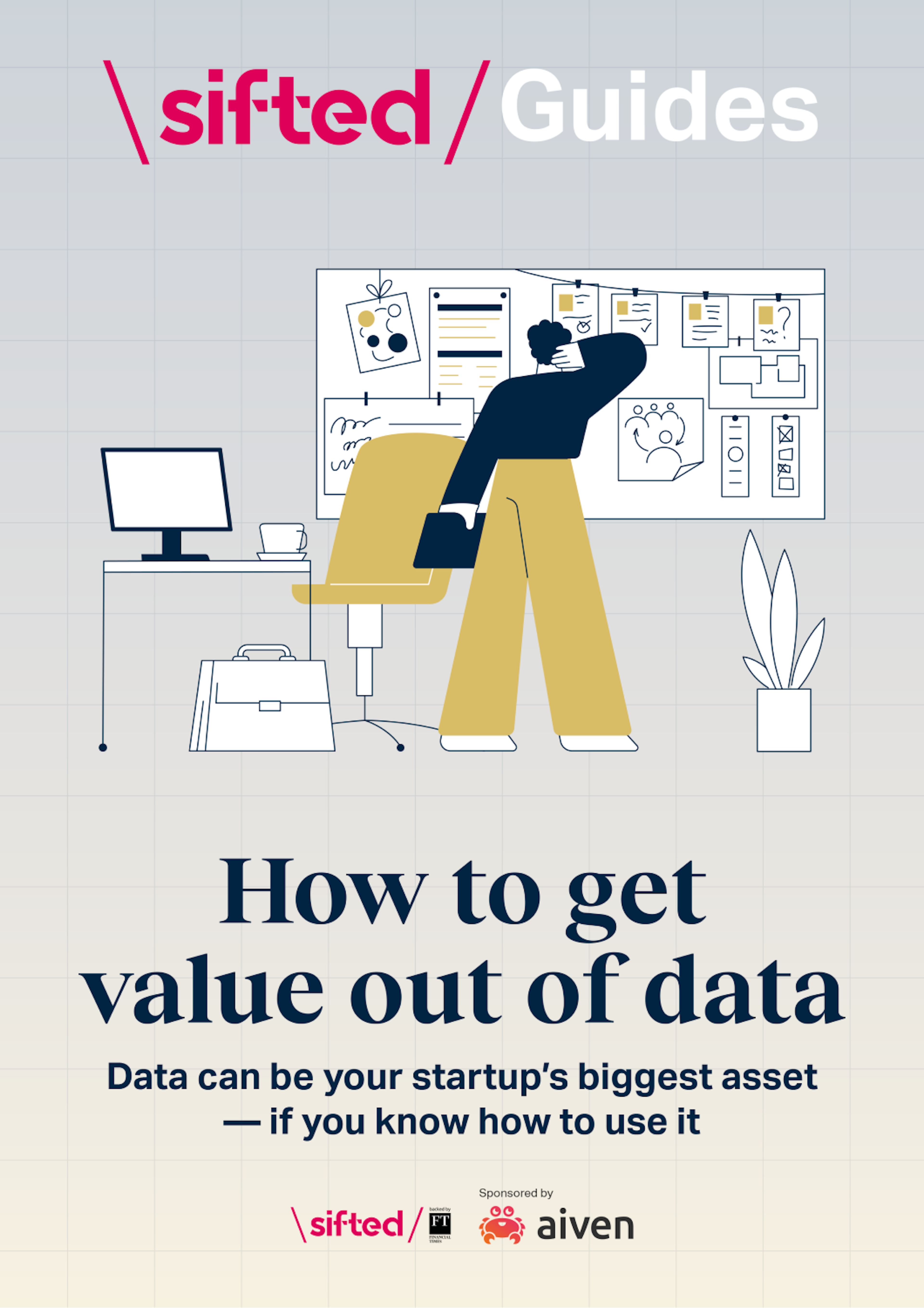 Cover for "How to get value out of data" guide