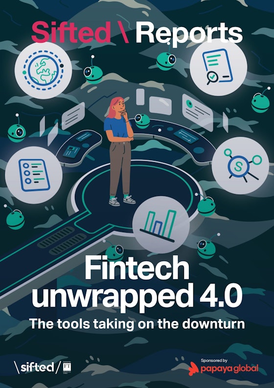 Sifted report shown in a magazine cover like fashion