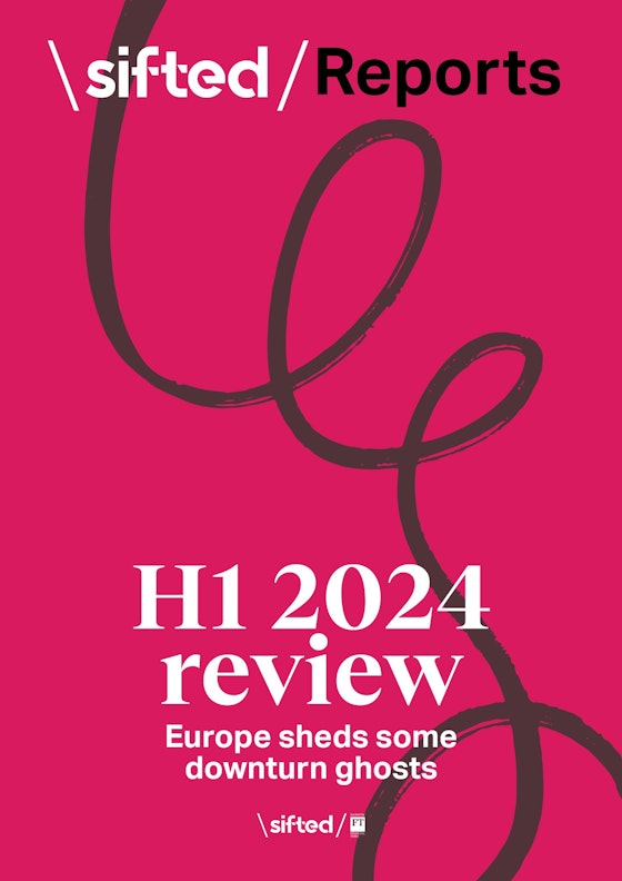 Sifted report shown in a magazine cover like fashion