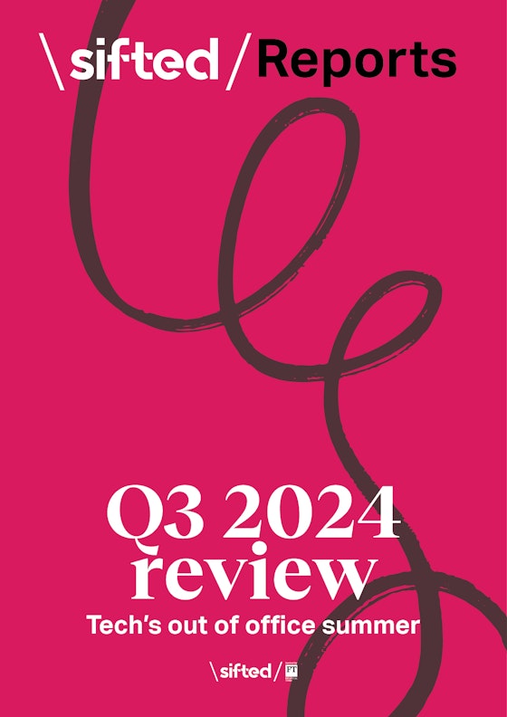 Sifted report shown in a magazine cover like fashion