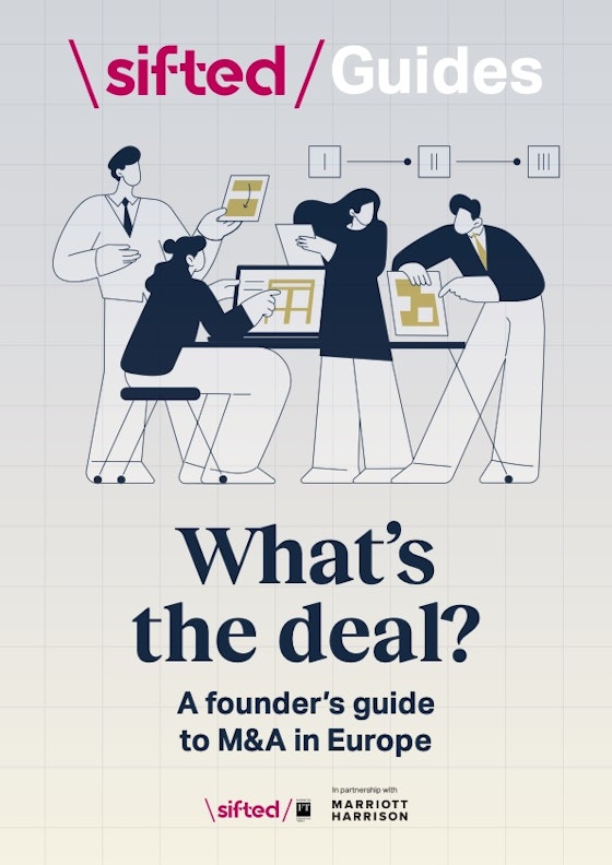Sifted report shown in a magazine cover like fashion