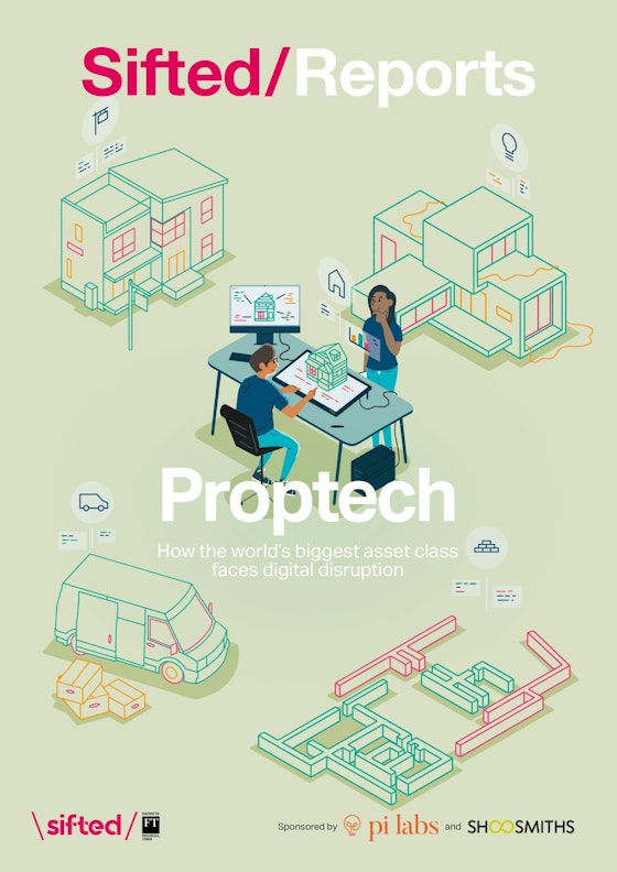Sifted report shown in a magazine cover like fashion