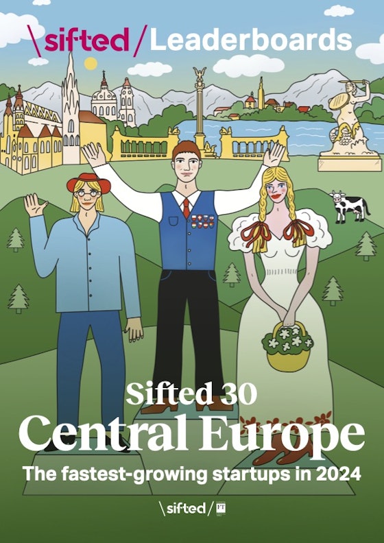Sifted report shown in a magazine cover like fashion
