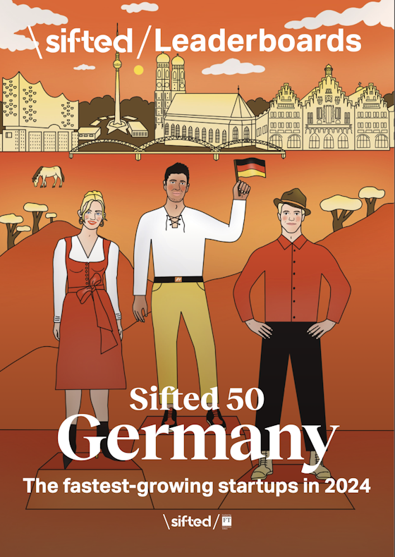 Sifted report shown in a magazine cover like fashion