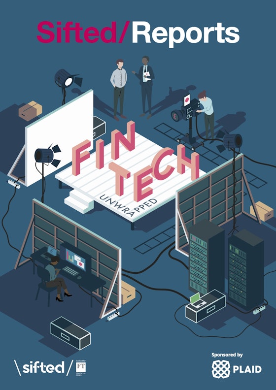 Sifted report shown in a magazine cover like fashion