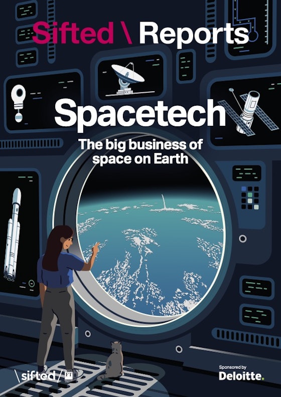 Sifted report shown in a magazine cover like fashion