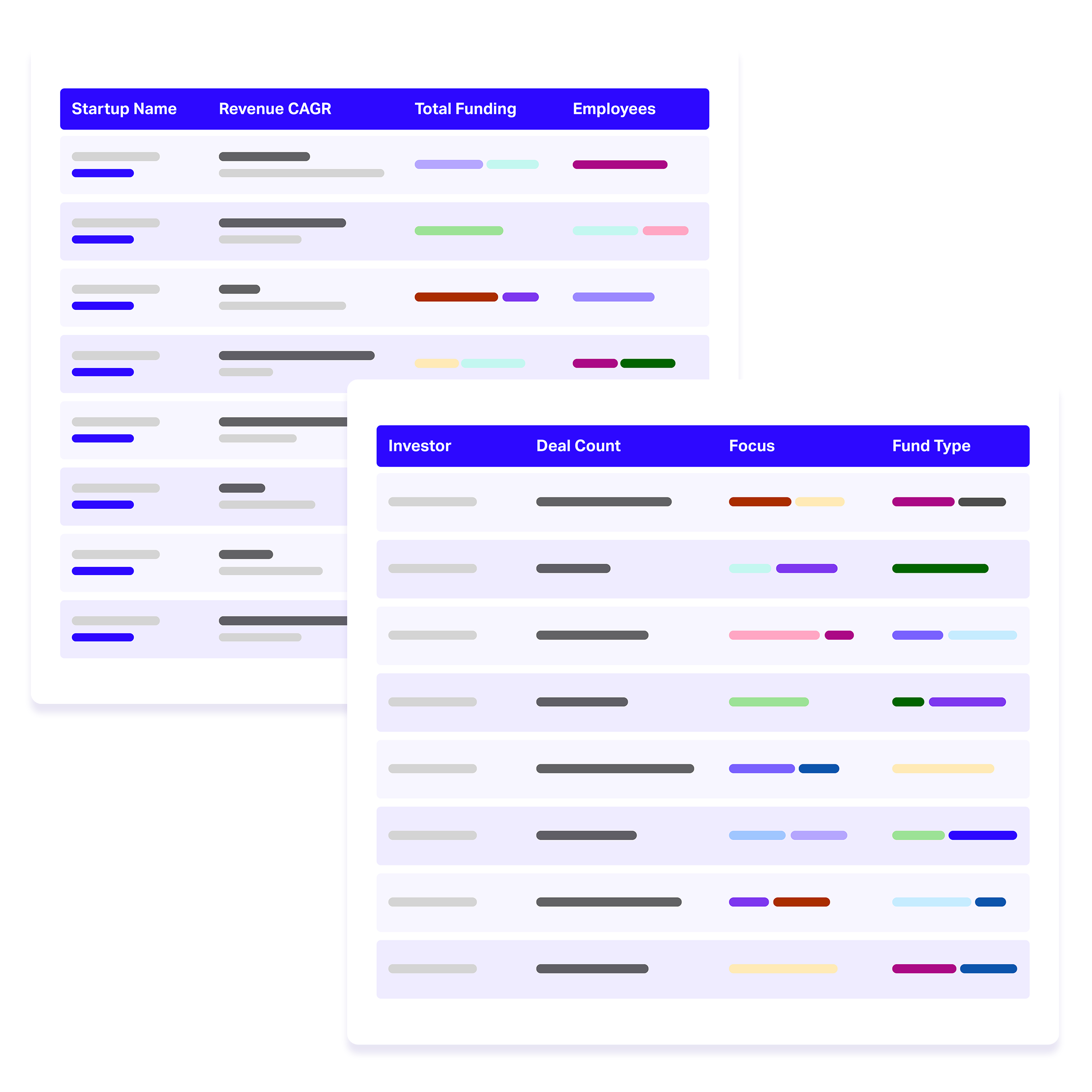 Track leading startups and investors across European tech image