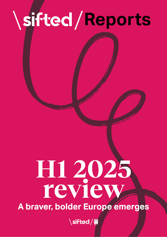 Sifted report shown in a magazine cover like fashion