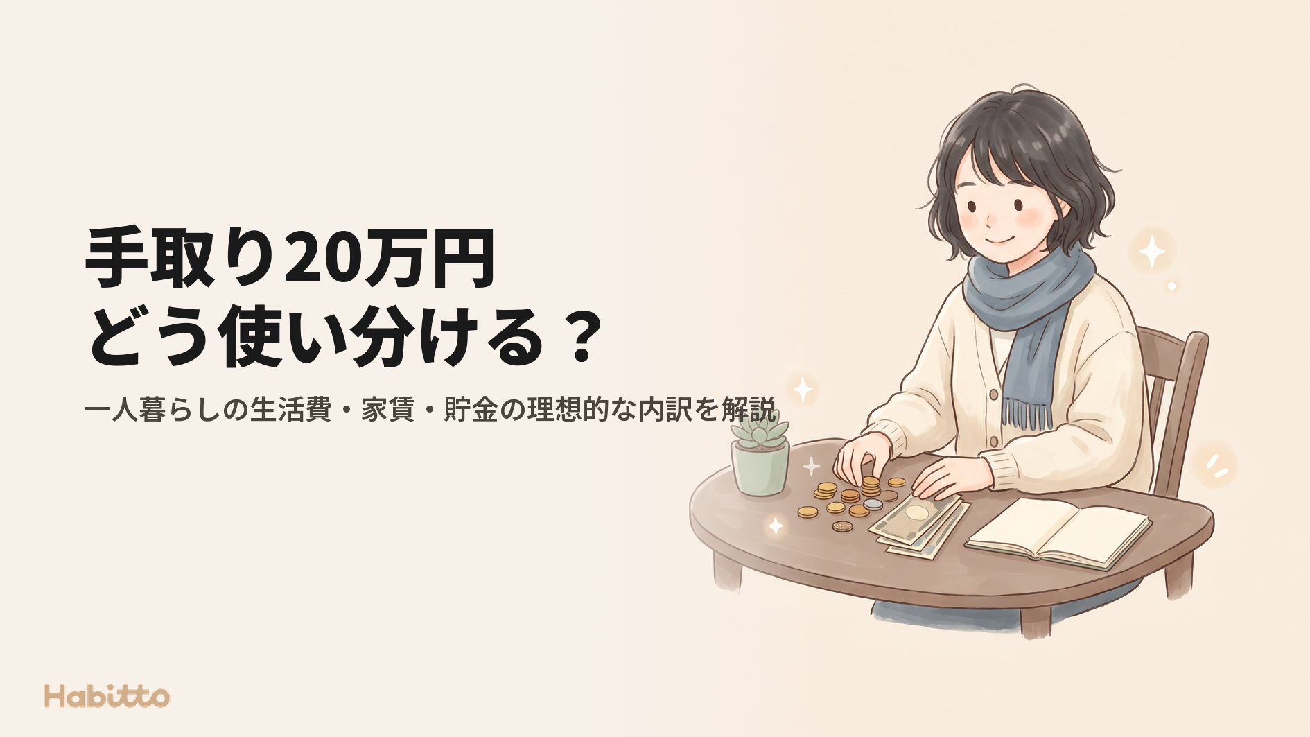 手取り 20 万 家賃