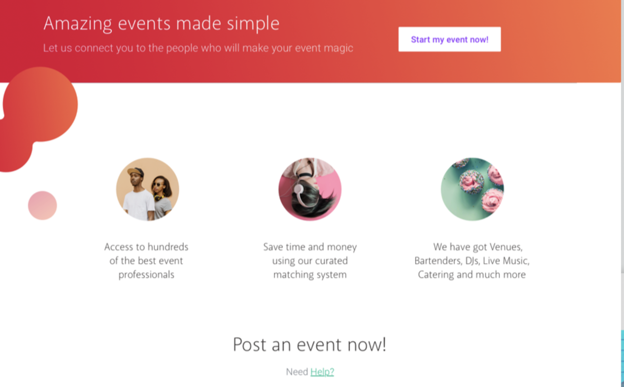 Get the event header