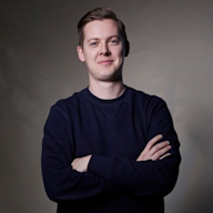 A photo of the AI stealth start-up's co-founder and CEO, Tom Sherwood
