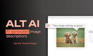 ALT AI: AI-generated image descriptions