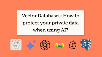 Vector Databases: How to protect your private data when using AI?