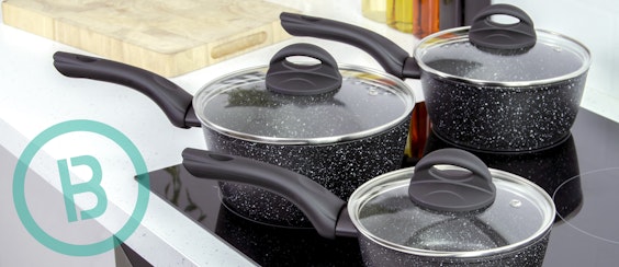 blackmoor sauce pans non stick induction