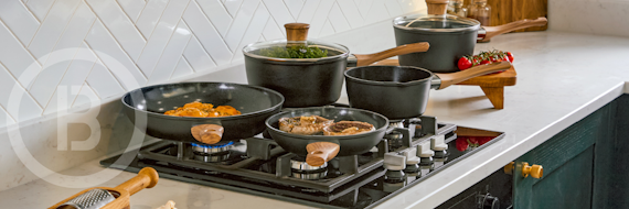 Blackmoor Home PFAS Free Pans Cookware Ceramic Coating Sherwood Range
