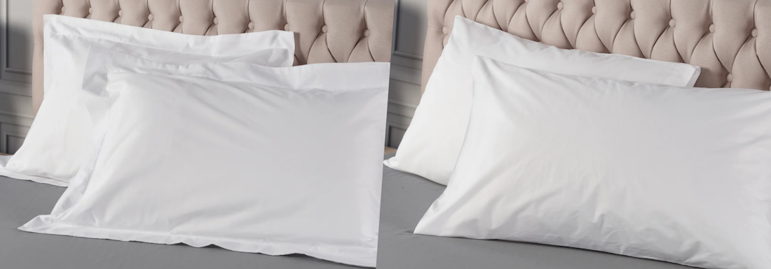 Difference between housewife and Oxford pillowcases