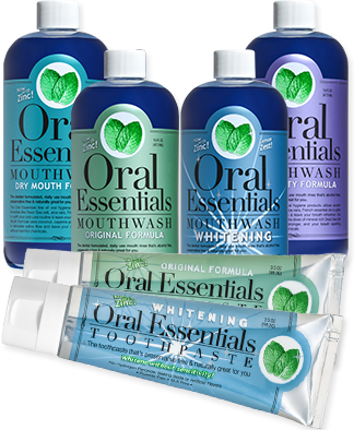 Oral Essentials collection of products