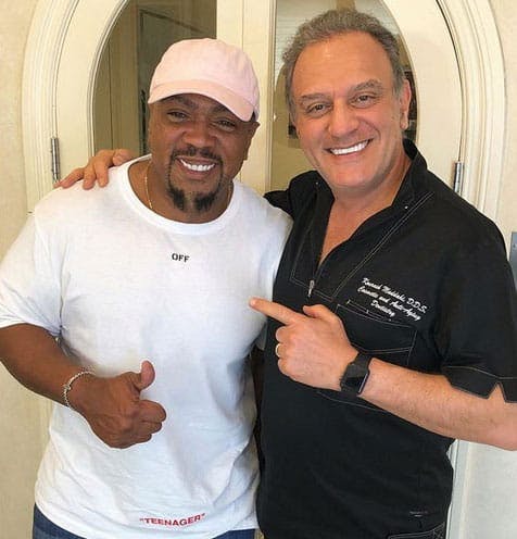 Timbaland with his brand new Infinity Veneers