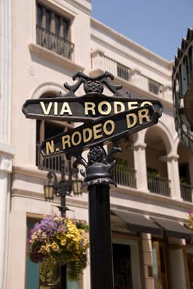 Rodeo Drive sign