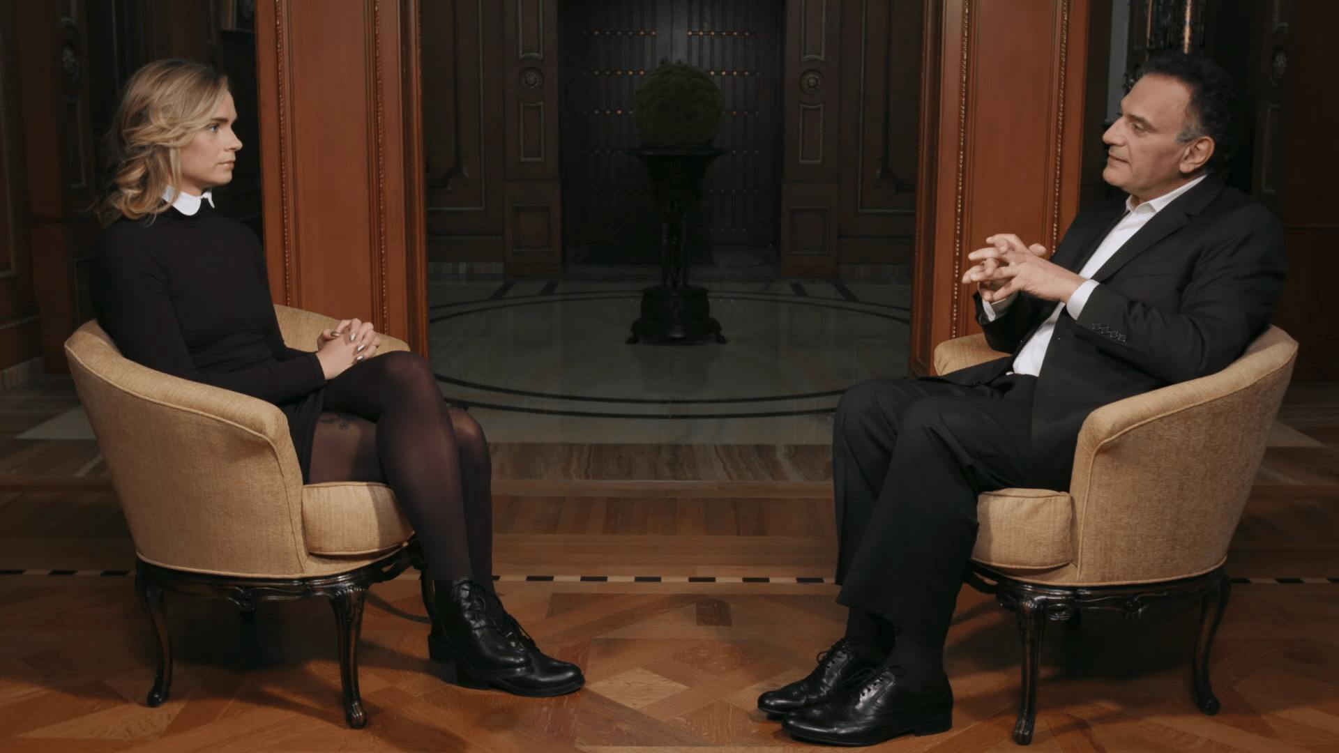 Dr. Maddahi on a talk show