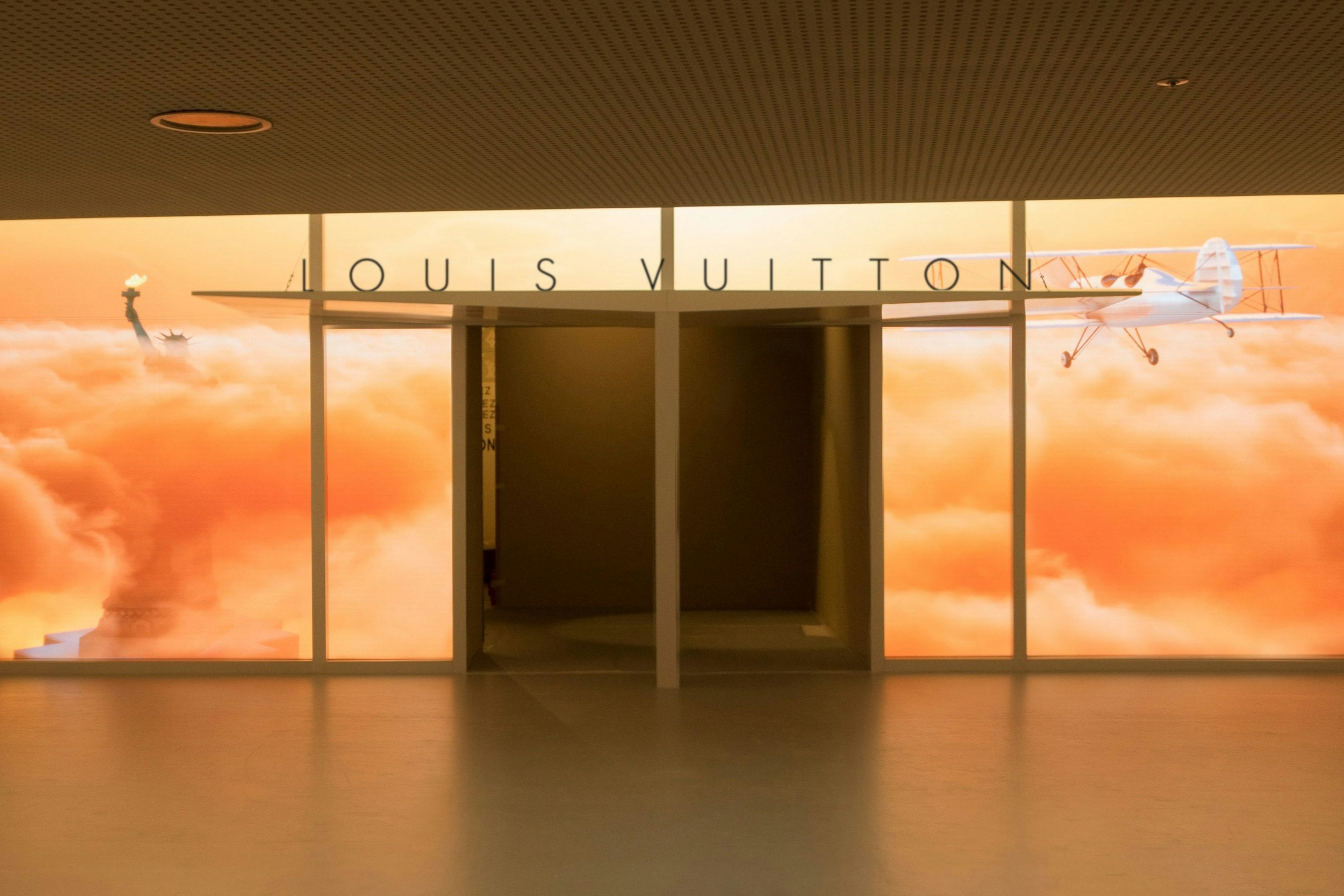 Louis Vuitton: VOLEZ, VOGUEZ, VOYAGEZ Exhibition Entrance Shanghai