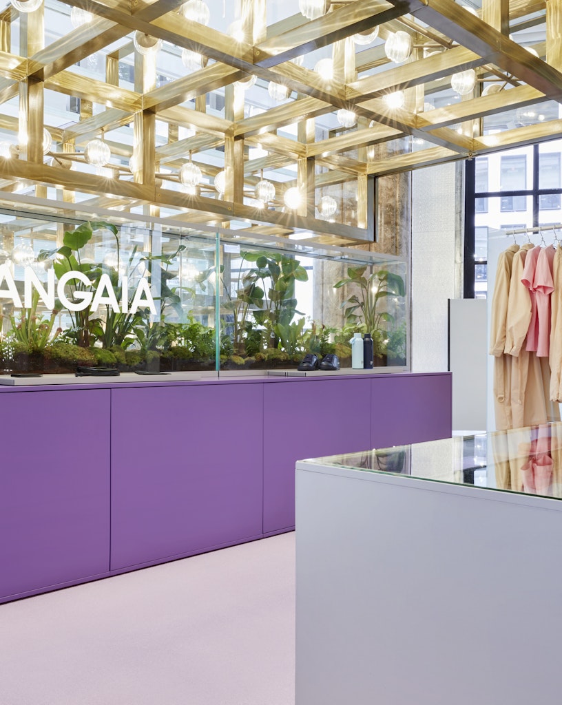 Pangaia's first permanent Paris store in Galeries Lafayette