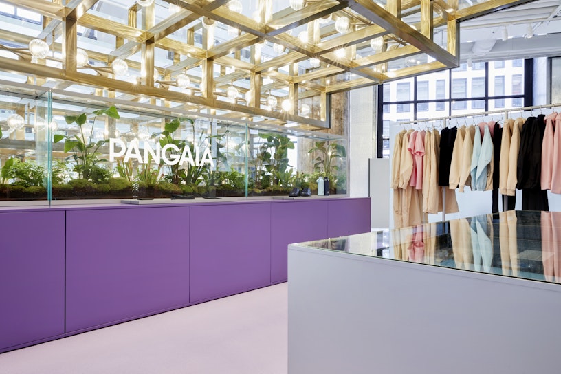 Pangaia's first permanent Paris store in Galeries Lafayette
