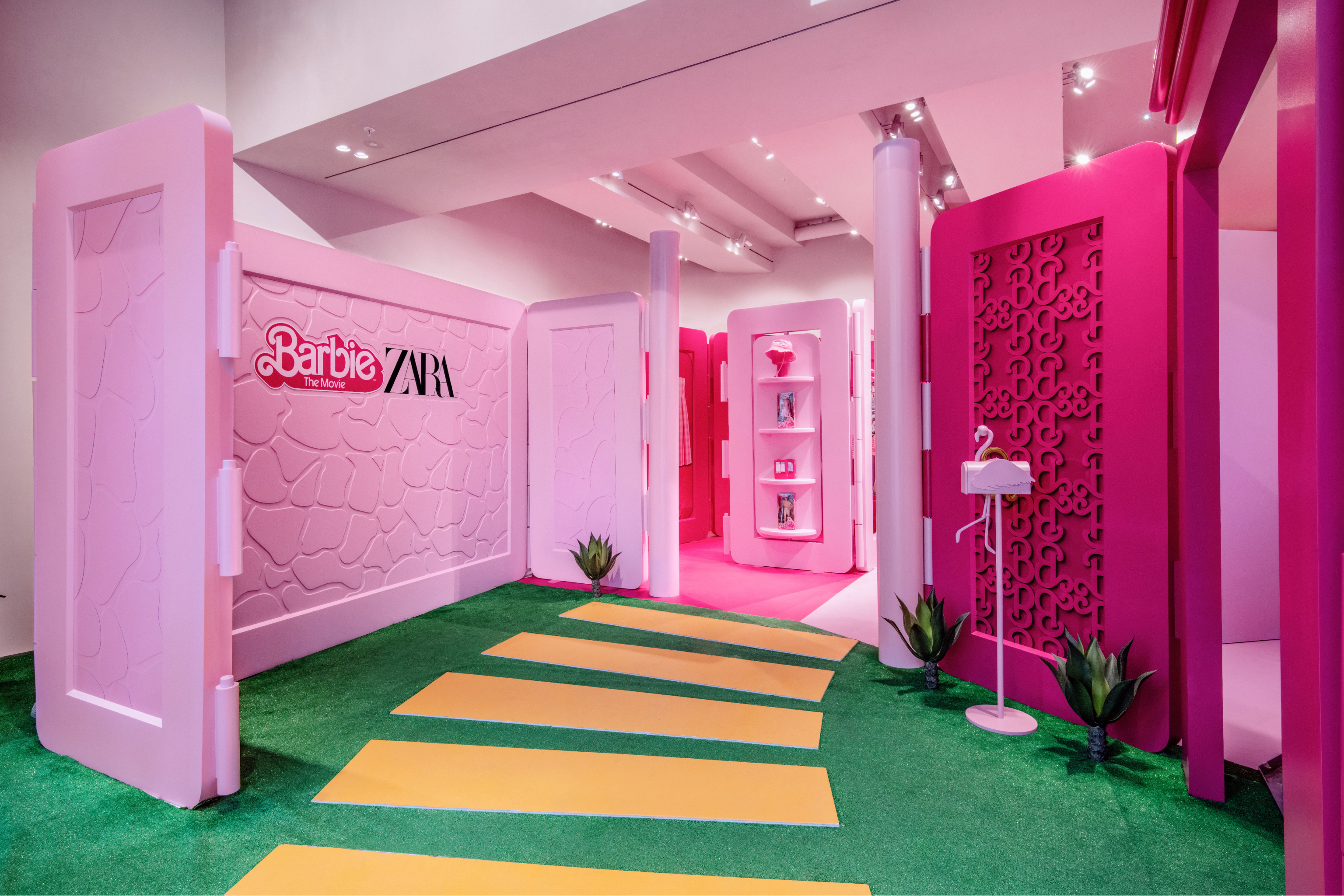 Barbie pop up store sale