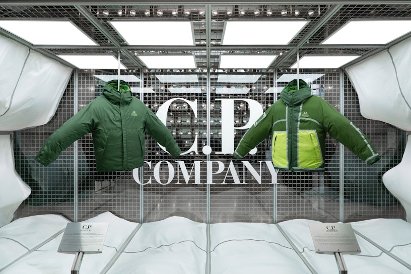 A Wind Installation for C.P. Company at Galeries Lafayette 