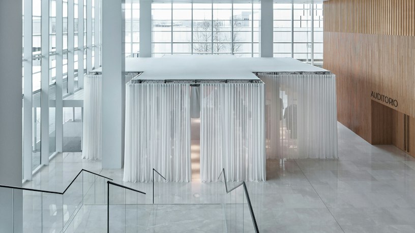 An Underwater Pop-Up for Moncler’s Puffy Summer - Random Studio