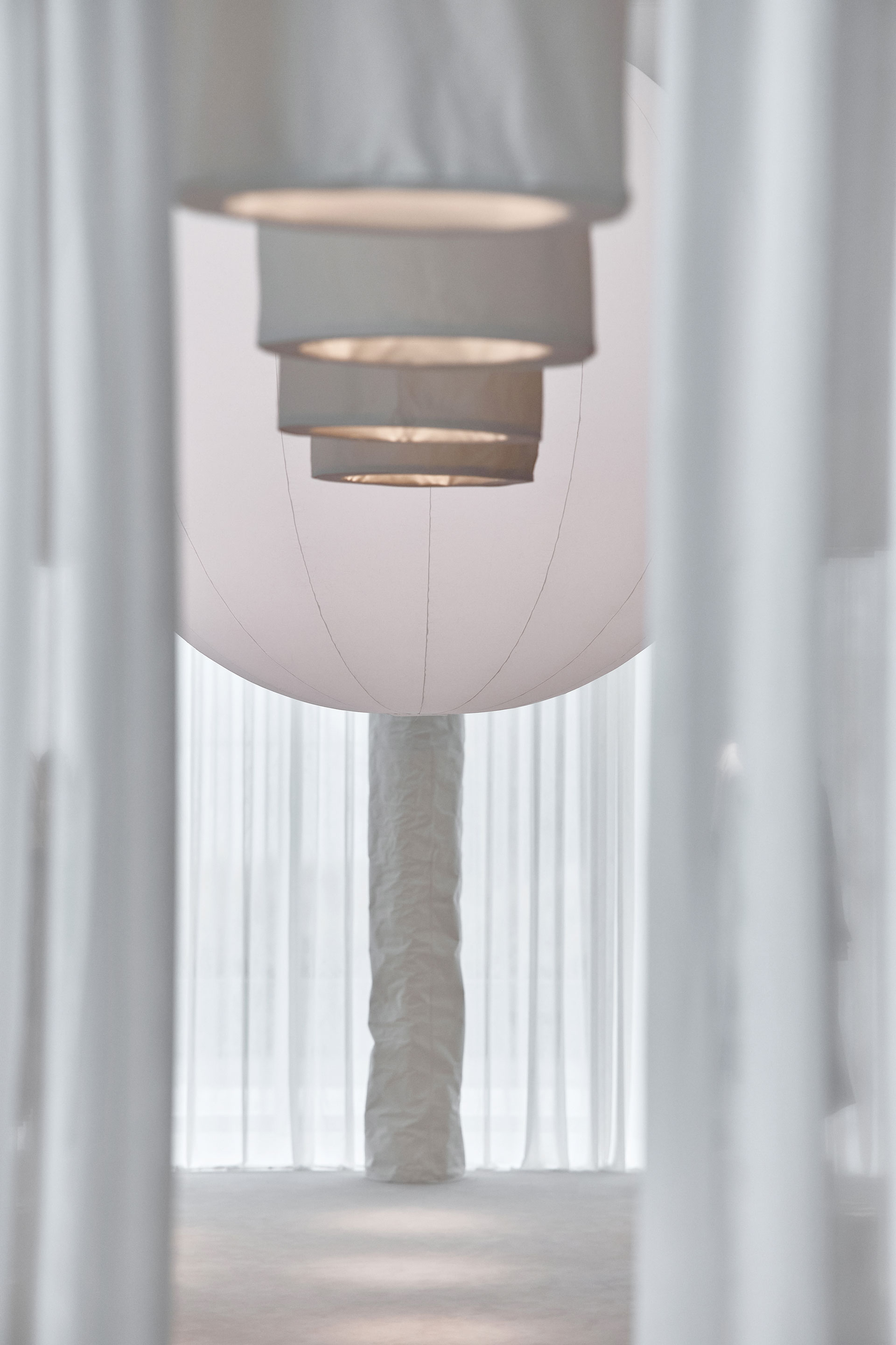 Past and Future fabrics exhibition for Zara - Random Studio