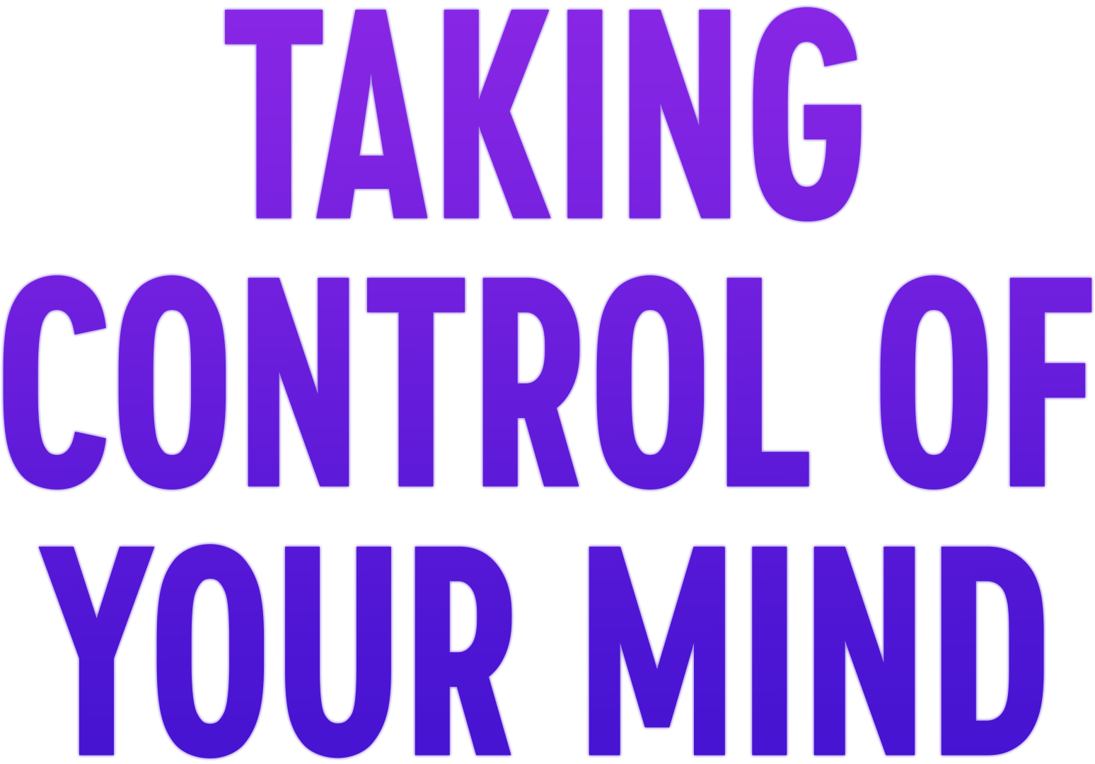 Taking Control Of Your Mind
