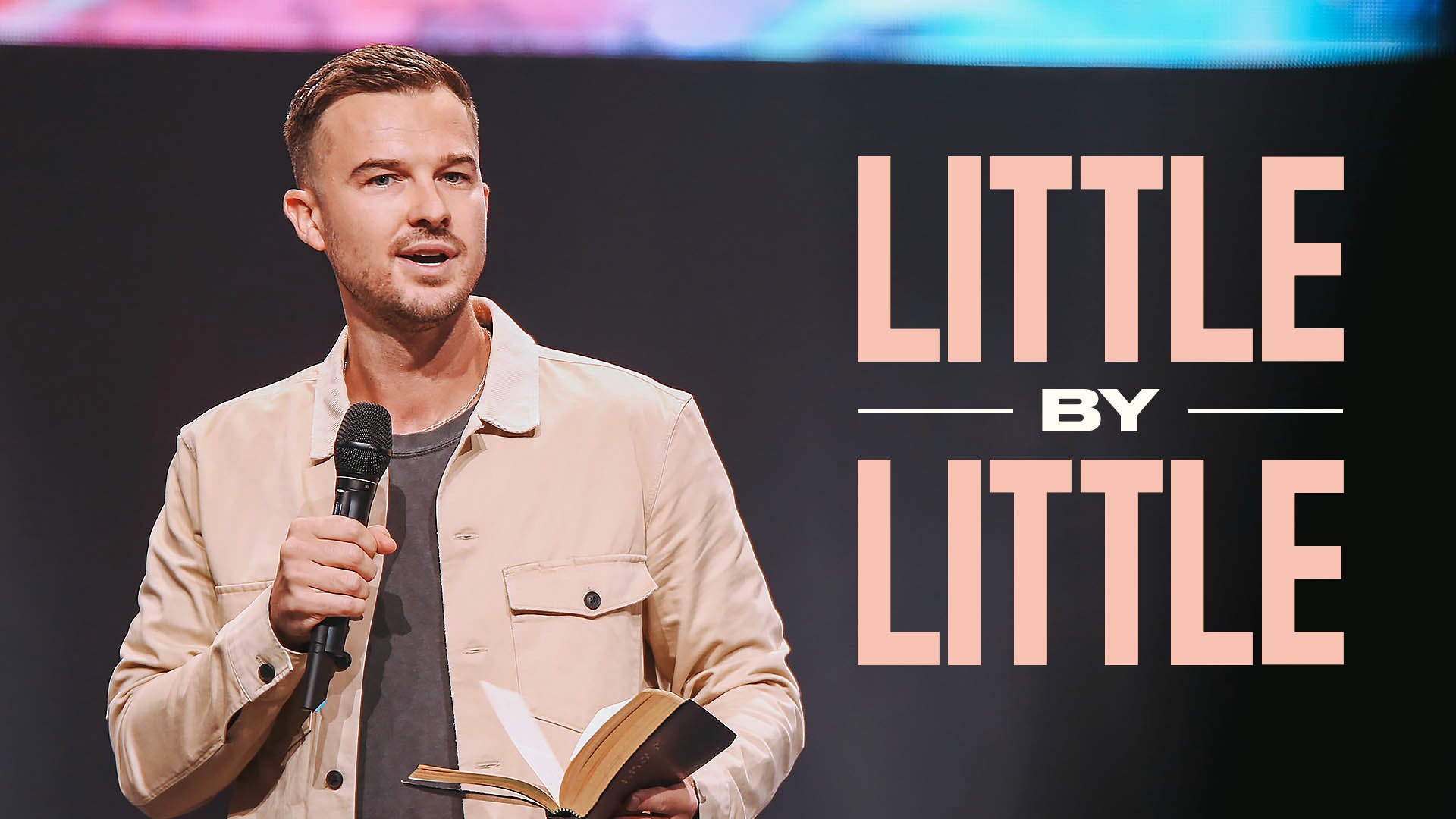 Pastor Rich Wilkerson Jr. preaching "Little By Little" at Elevation Church Pastor Rich Wilkerson Jr. preaching "Little By Little" at Elevation Church