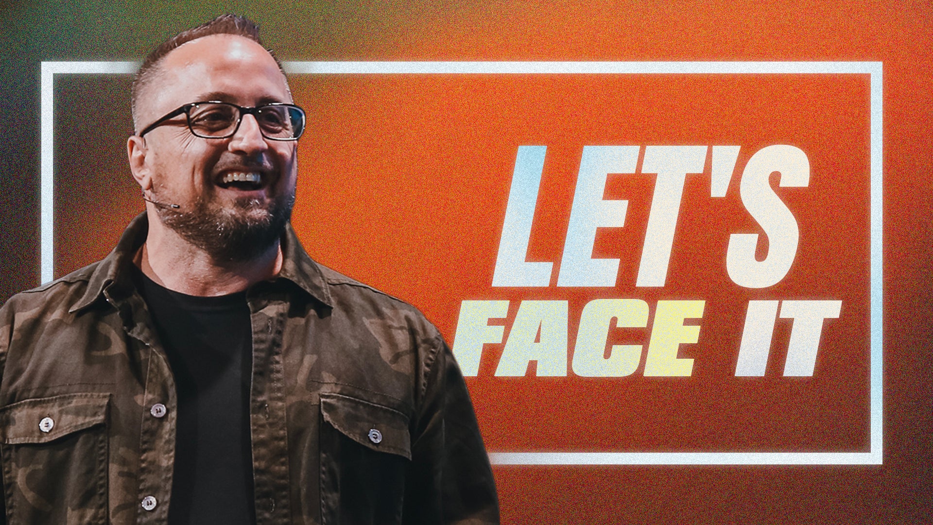 Larry Brey preaching "Let’s Face It" at Elevation Church Larry Brey preaching "Let’s Face It" at Elevation Church