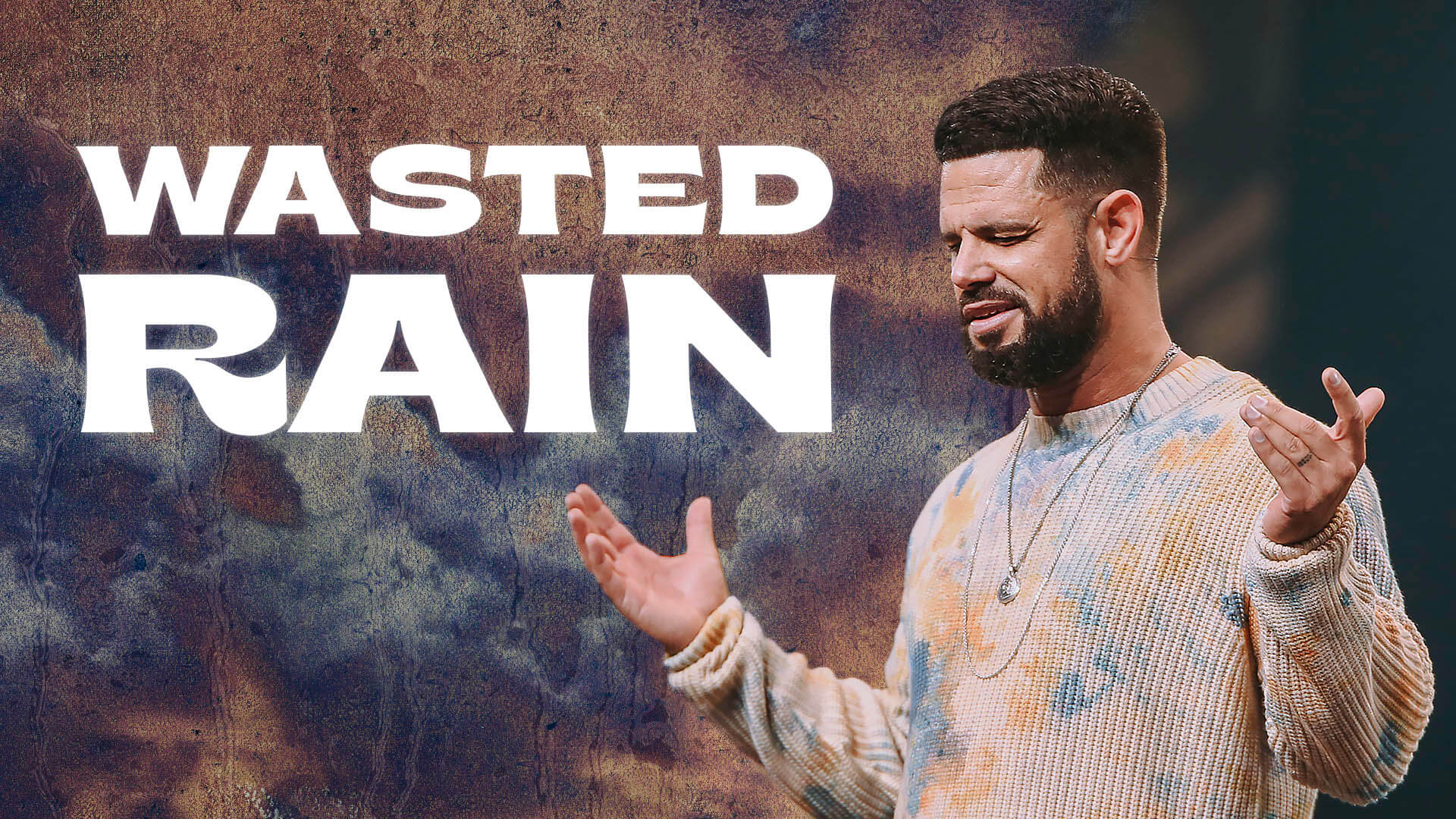 Pastor Steven Furtick preaching "Wasted Rain" at Elevation Church Pastor Steven Furtick preaching "Wasted Rain" at Elevation Church