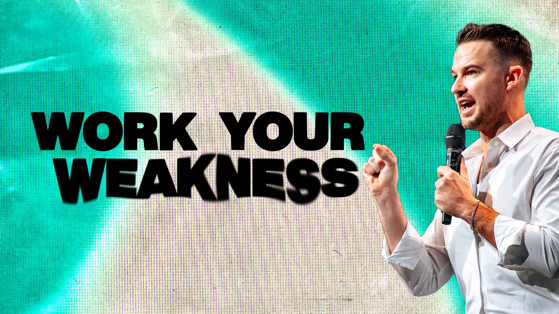 Pastor Rich Wilkerson Jr. preaching "Work Your Weakness" at Elevation Church Pastor Rich Wilkerson Jr. preaching "Work Your Weakness" at Elevation Church