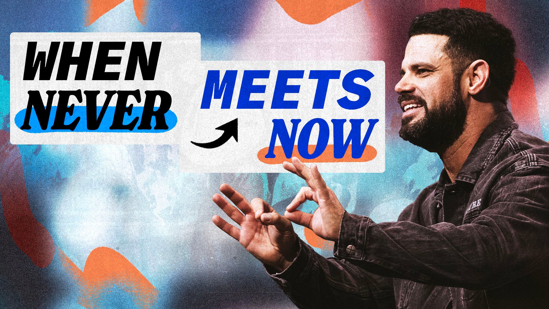 Pastor Steven Furtick preaching "When Never Meets Now" at Elevation Church Pastor Steven Furtick preaching "When Never Meets Now" at Elevation Church
