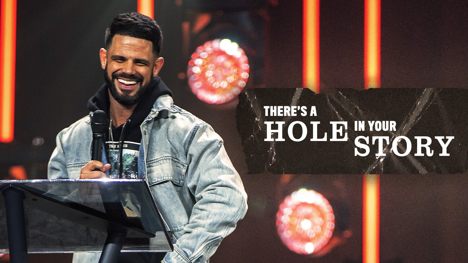 Pastor Steven Furtick preaching "There’s A Hole In Your Story" at Elevation Church Pastor Steven Furtick preaching "There’s A Hole In Your Story" at Elevation Church