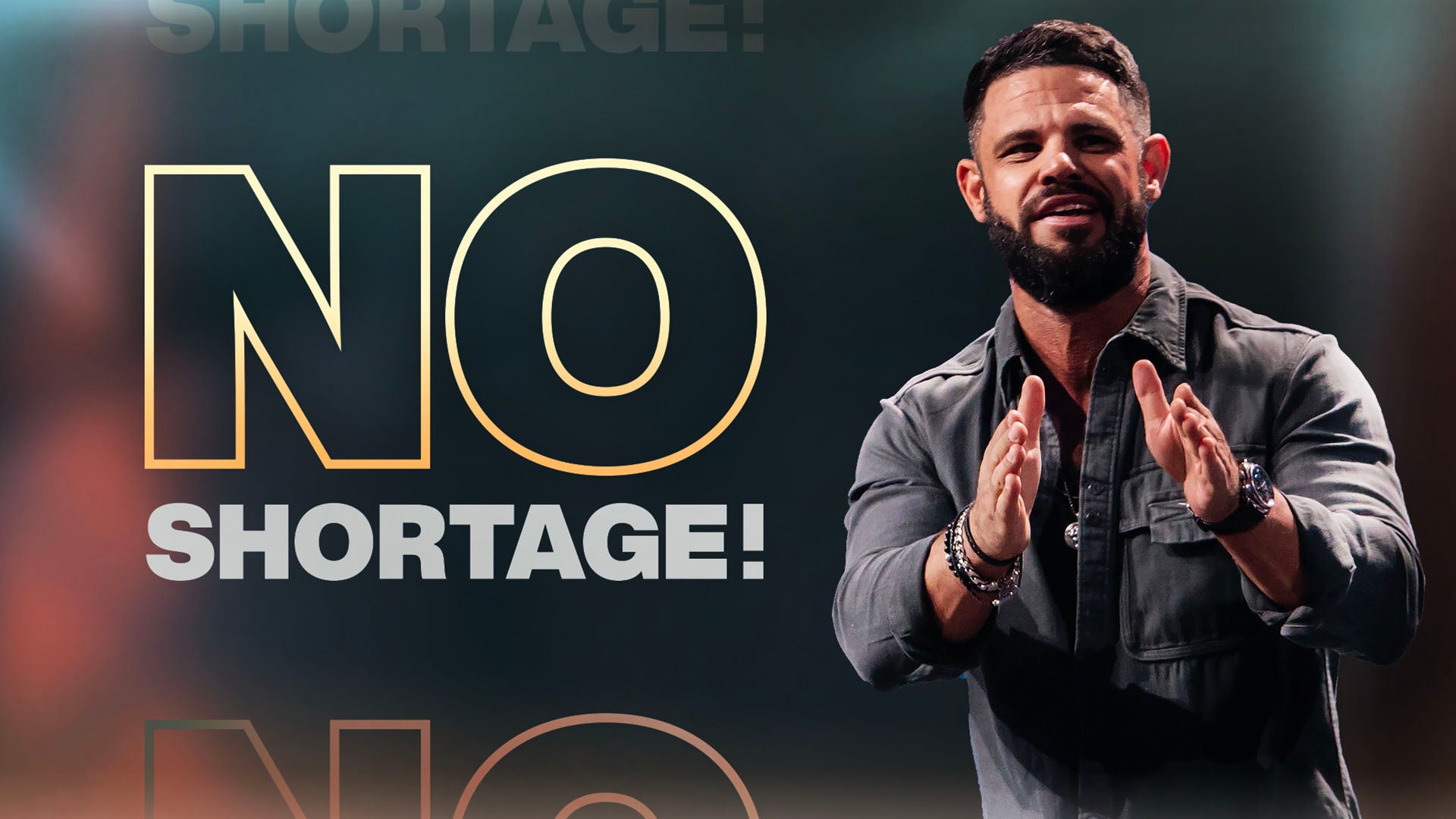Pastor Steven Furtick preaching "No Shortage! (The Power Of Therefore)" at Elevation Church Pastor Steven Furtick preaching "No Shortage! (The Power Of Therefore)" at Elevation Church