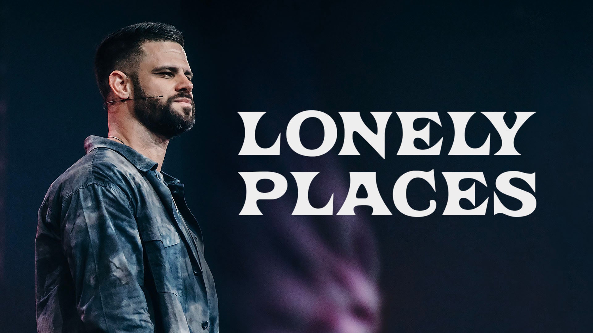 Pastor Steven Furtick preaching "Lonely Places" at Elevation Church Pastor Steven Furtick preaching "Lonely Places" at Elevation Church