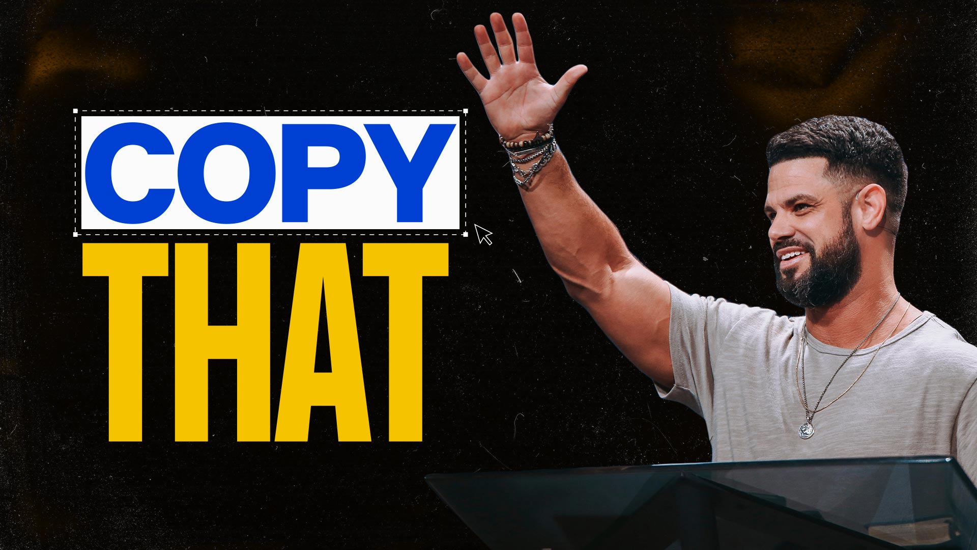 Pastor Steven Furtick preaching "Copy That" at Elevation Church Pastor Steven Furtick preaching "Copy That" at Elevation Church