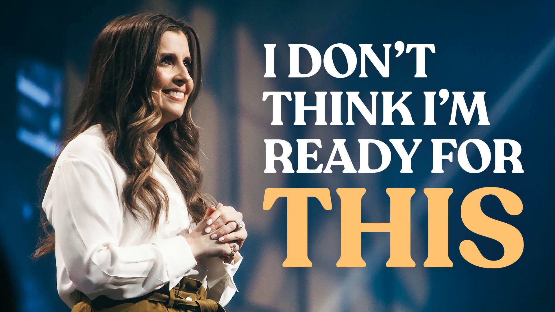 Holly Furtick preaching "I Don’t Think I’m Ready For This" at Elevation Church Holly Furtick preaching "I Don’t Think I’m Ready For This" at Elevation Church