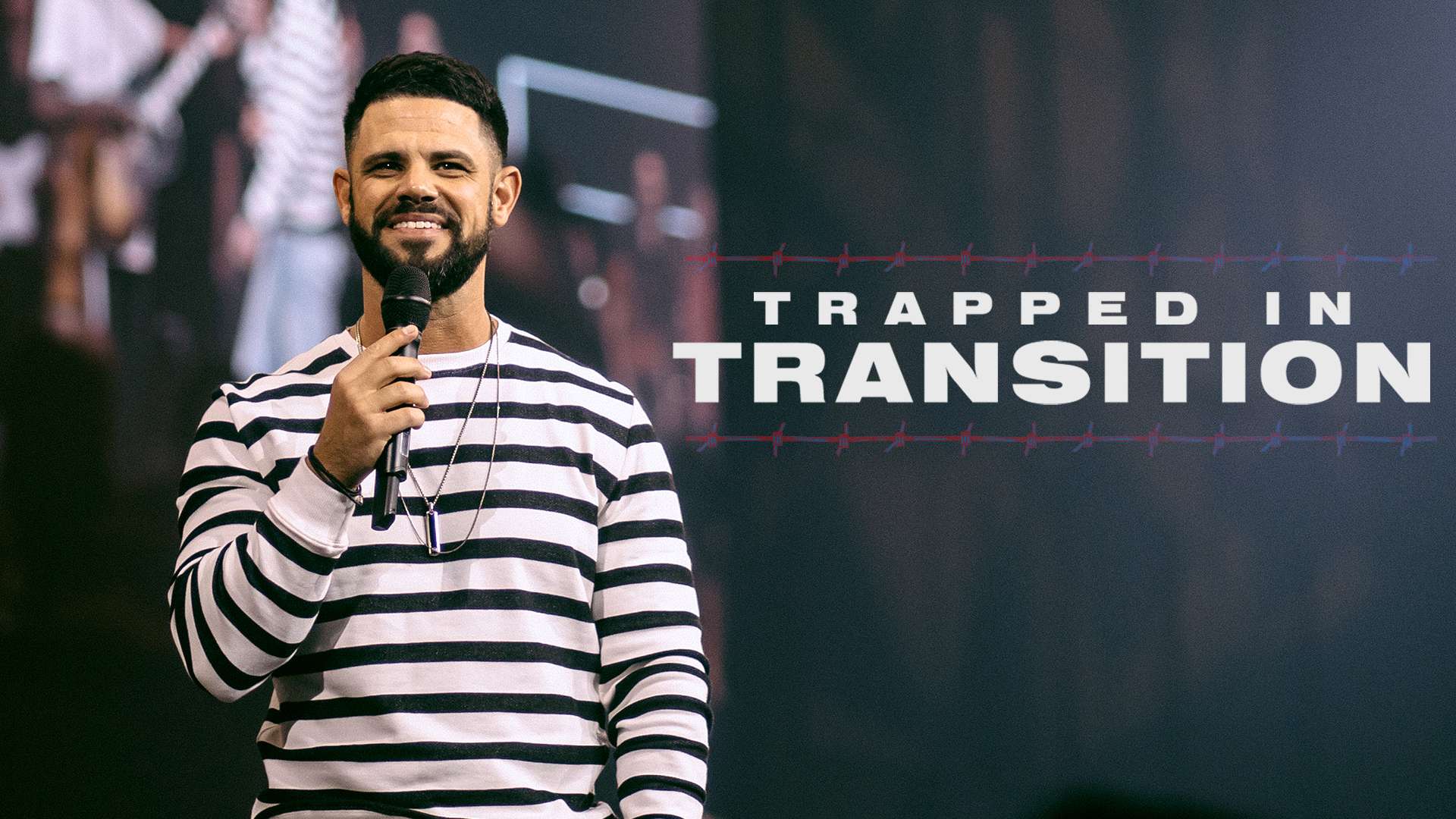 Pastor Steven Furtick preaching "Trapped In Transition" at Elevation Church Pastor Steven Furtick preaching "Trapped In Transition" at Elevation Church