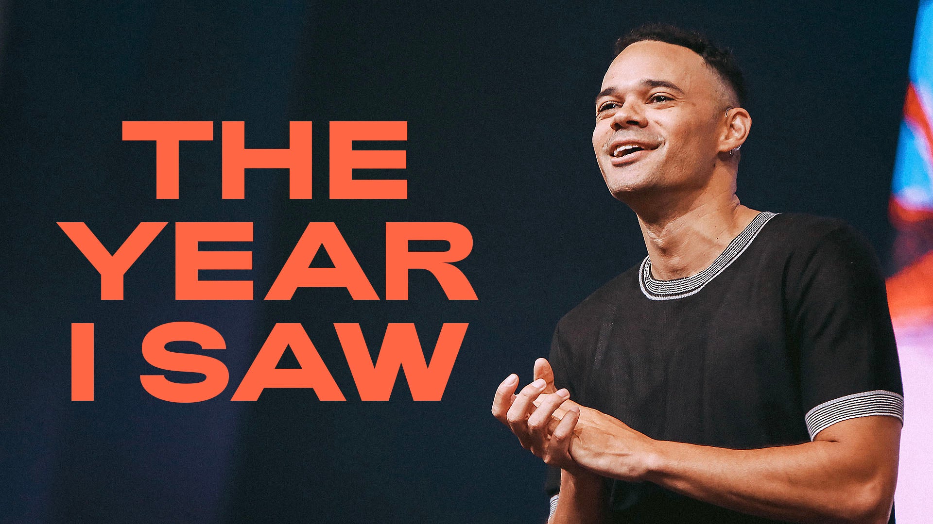 Tauren Wells preaching "The Year I Saw" at Elevation Church Tauren Wells preaching "The Year I Saw" at Elevation Church