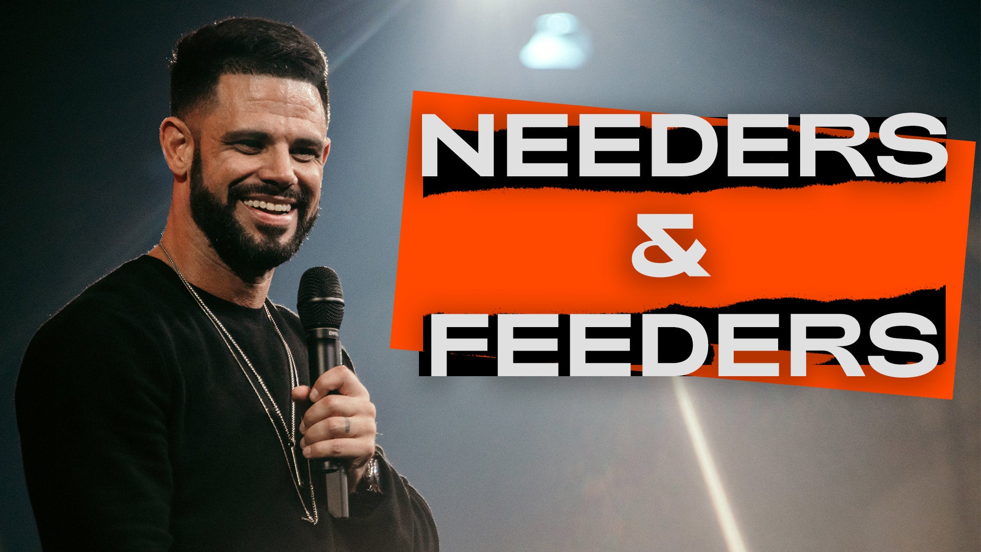 Pastor Steven Furtick preaching "Needers & Feeders" at Elevation Church Pastor Steven Furtick preaching "Needers & Feeders" at Elevation Church