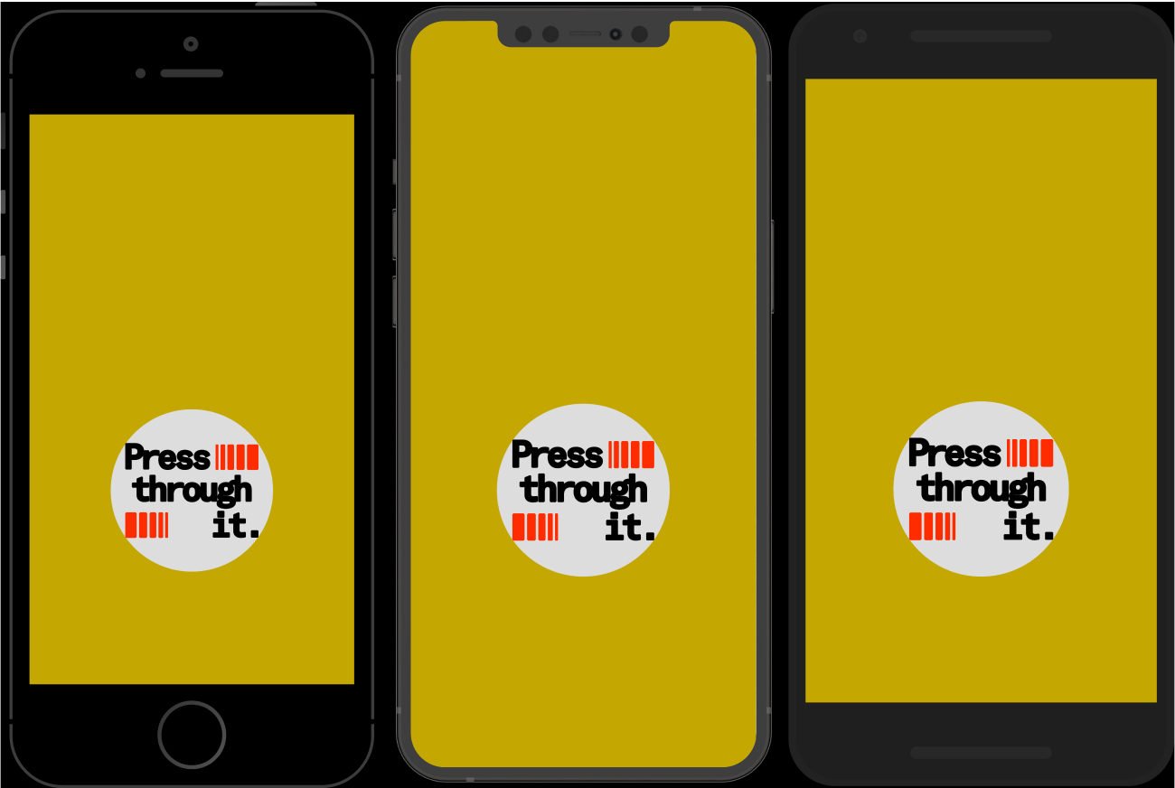 Pass through it wallpaper