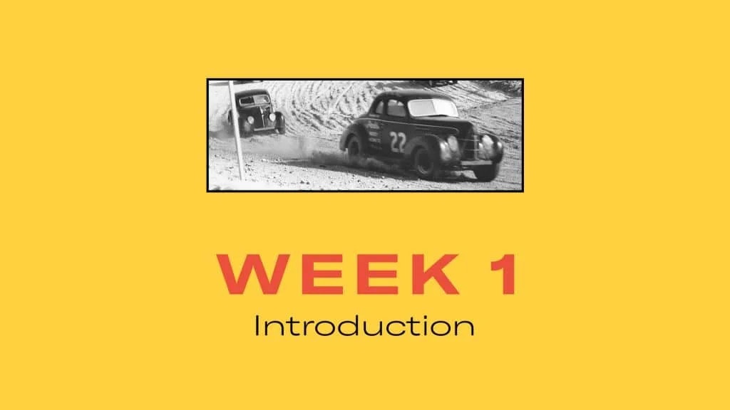 Week 1 Introduction